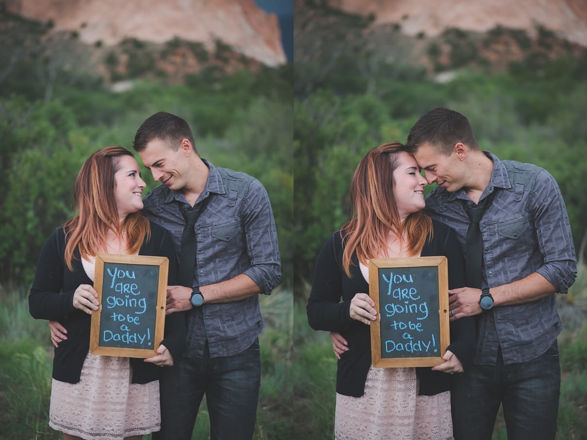 pregnancy announcement, fun ways to announce pregnancy, how to tell husband he's going to be a father, maternity photos, maternity announcement