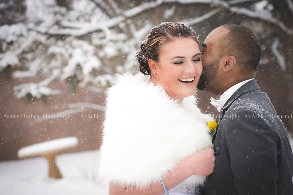 Villa Parker Weddings, Parker Colorado Weddings, Snowy Wedding