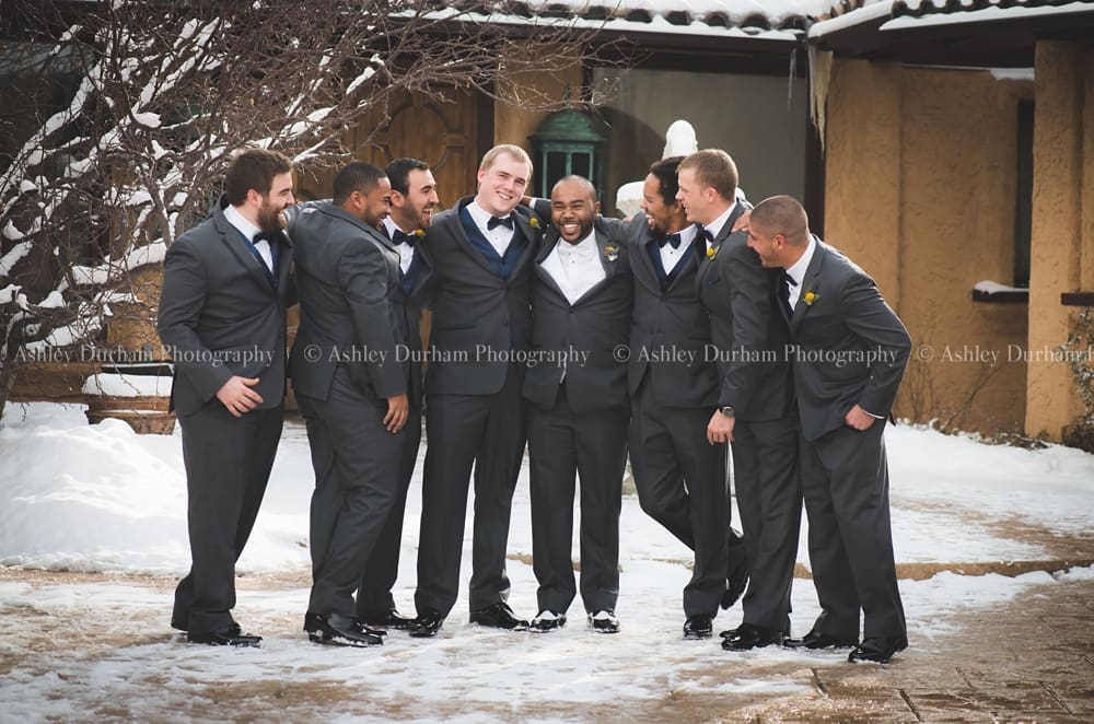 Villa Parker Weddings, Parker Colorado Weddings, Snowy Wedding