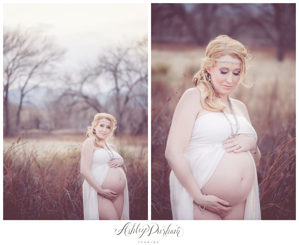 glamour maternity session 
