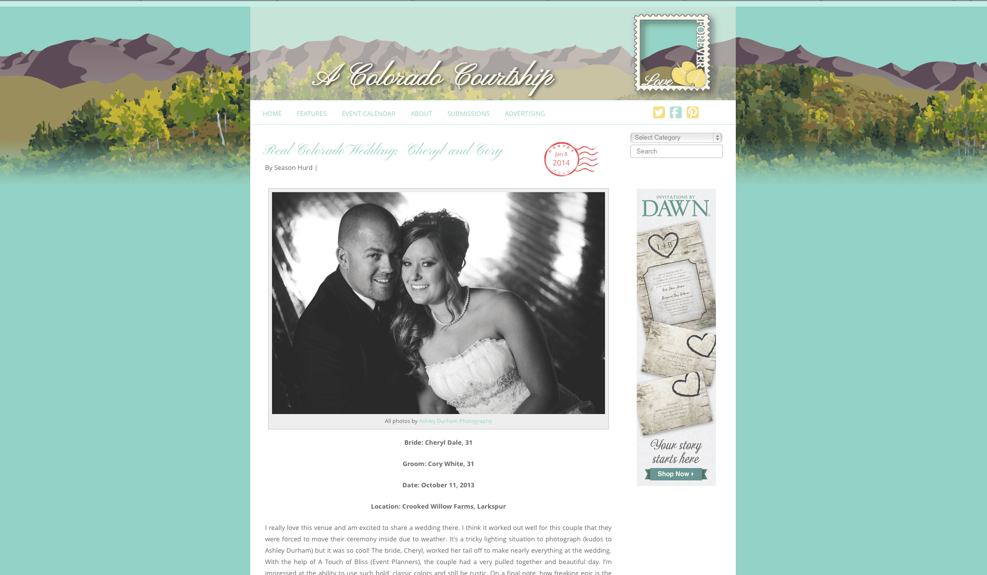 Crooked Willow Farms, Palm Springs wedding photographer
