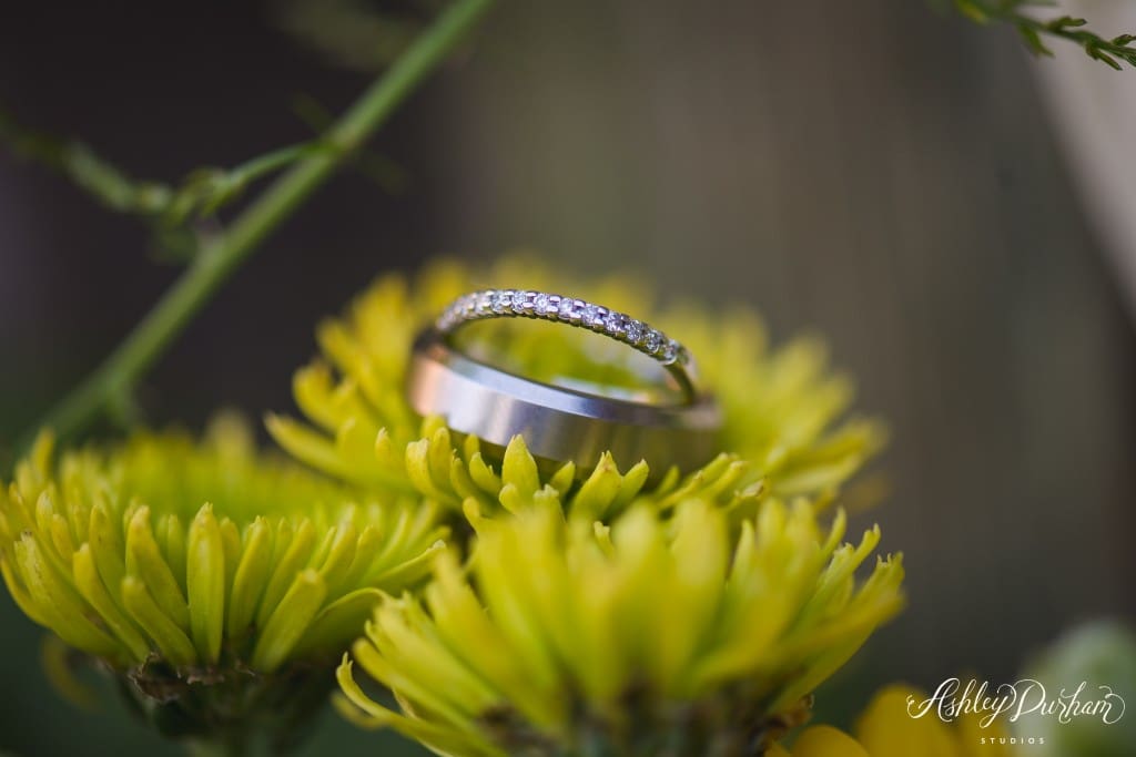 simple wedding rings, macro ring photo