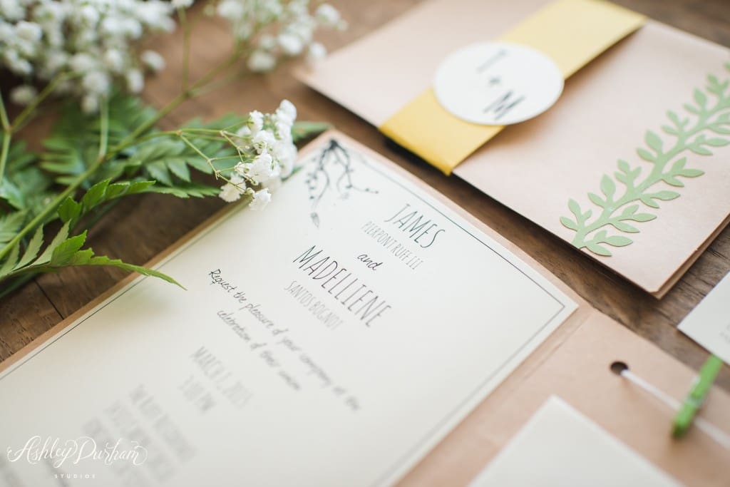 DIY wedding invitations, rustic wedding invitations, simple DIY wedding invitations