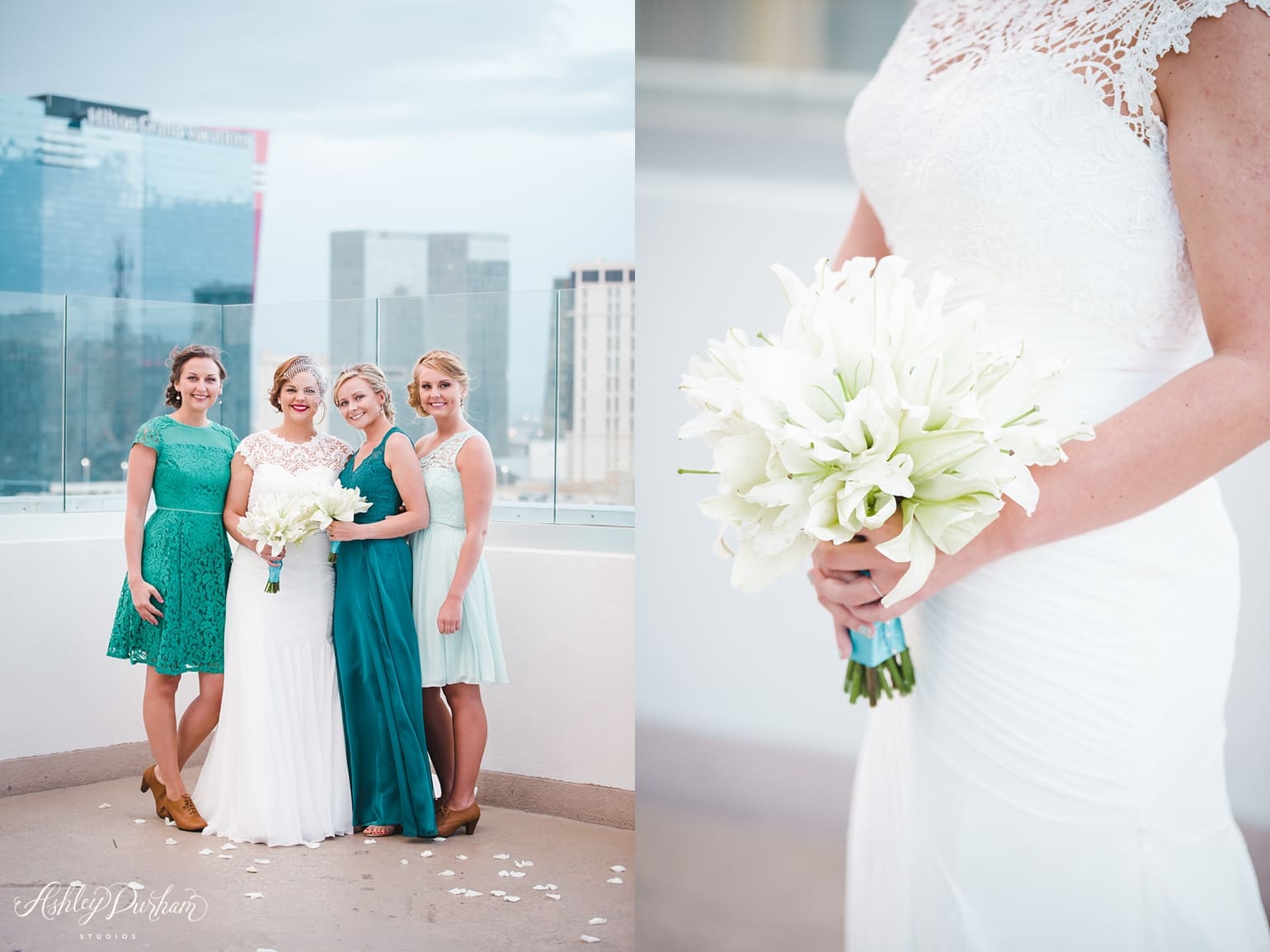Platinum Hotel Wedding, Las Vegas Wedding Photographer, Palm Springs Wedding Photographer, Rooftop Wedding