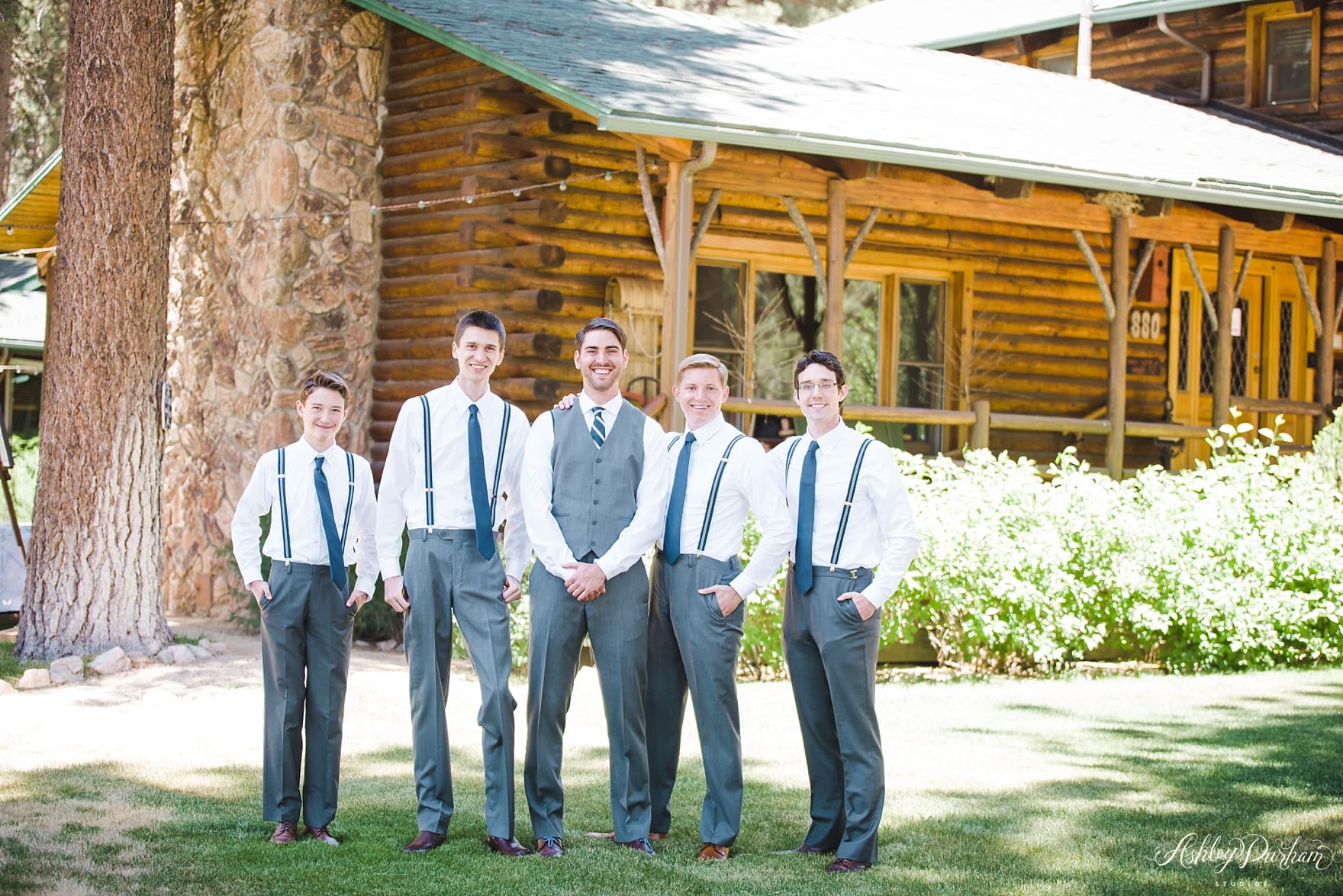 Inn at Fawnskin Wedding, Fawnksin Wedding, Big Bear Lake Wedding, groomsmen