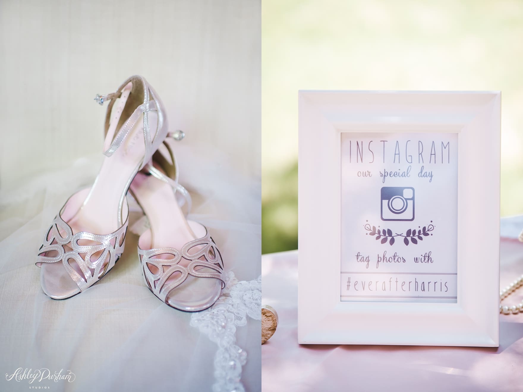 Inn at Fawnskin Wedding, Fawnksin Wedding, Big Bear Lake Wedding, wedding heels, instagram photo frame
