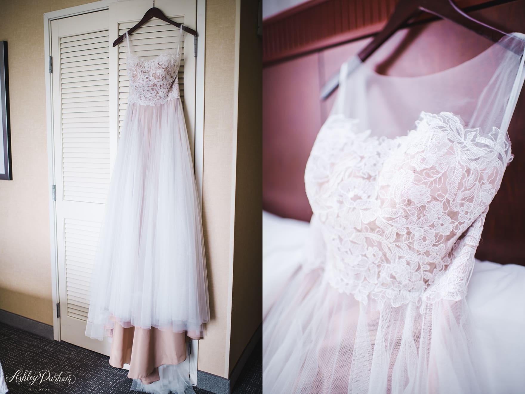 Green Mountain Ranch Wedding, lace dress with nude slip underneath