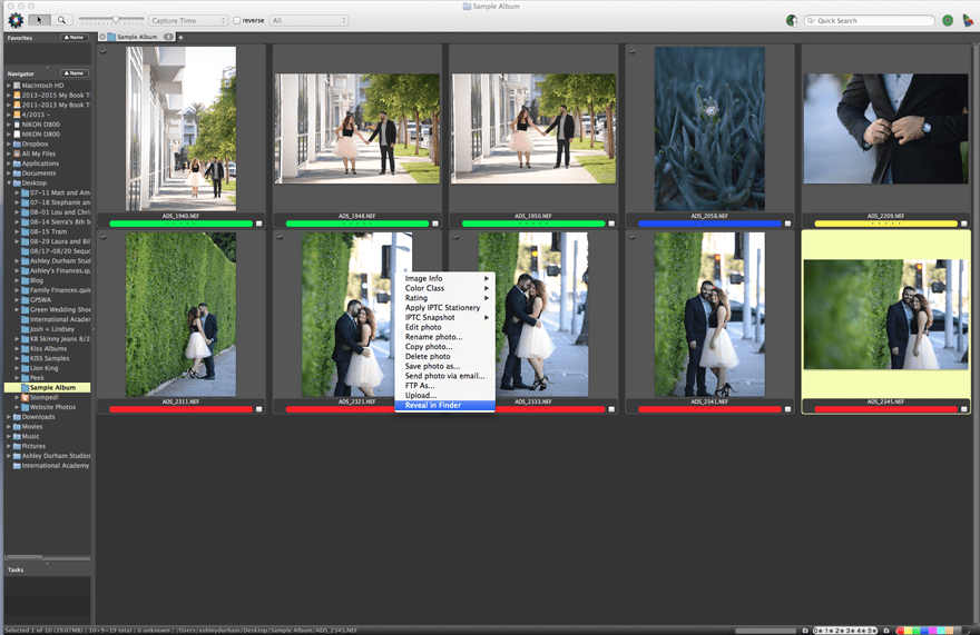 importing from photo mechanic to lightroom