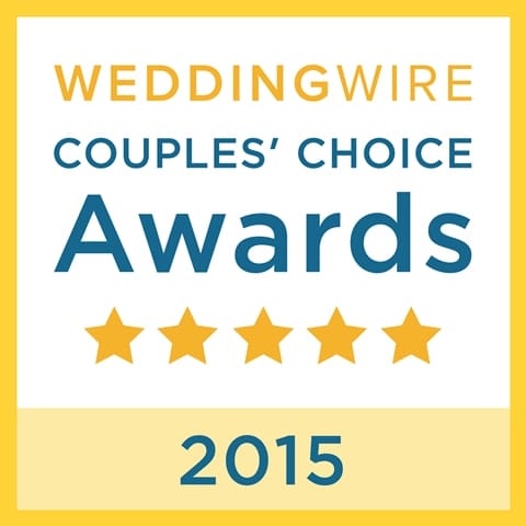 2015 Wedding Wire Couples Choice Award
