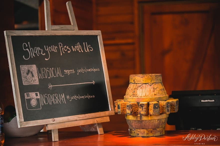 chalkboard signs, wedsocialapp for weddings