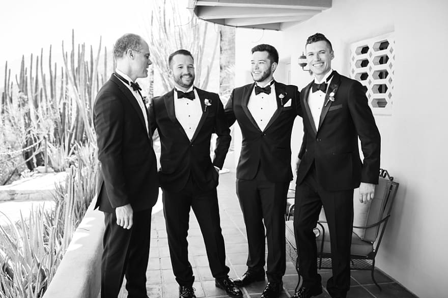 tuxedos and groomsmen