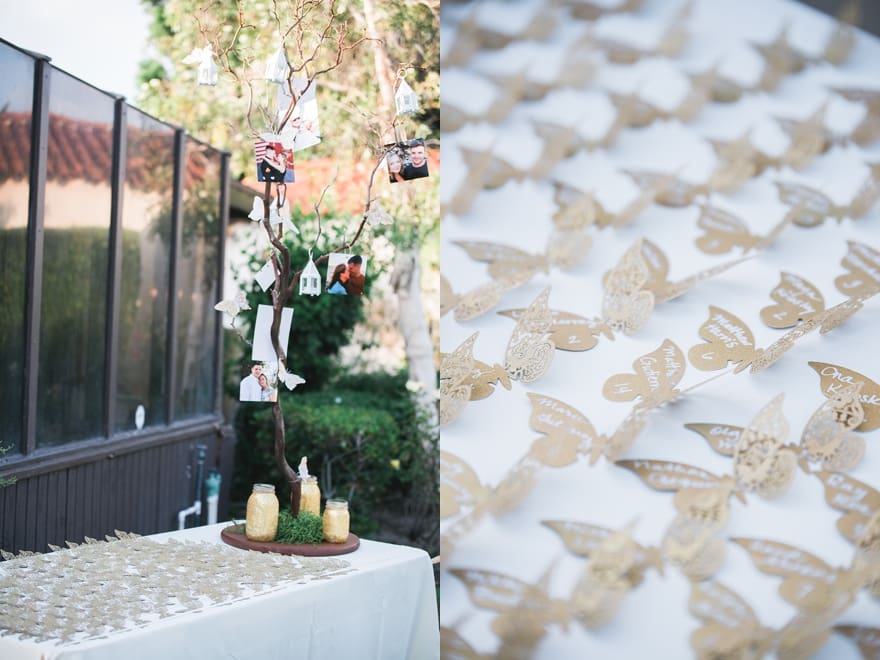 butterfly weddings, fairy tale seating chart