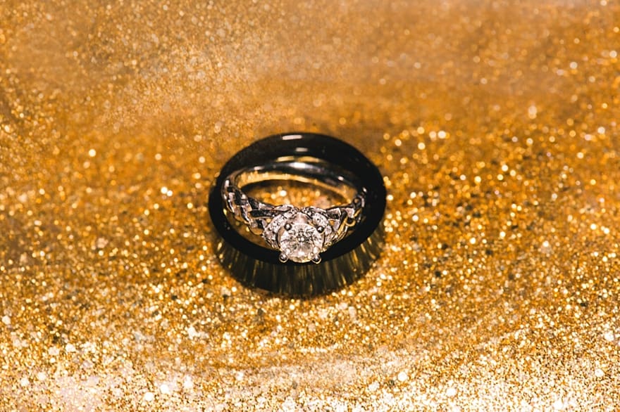 glitter and rings, robbins brothers rings