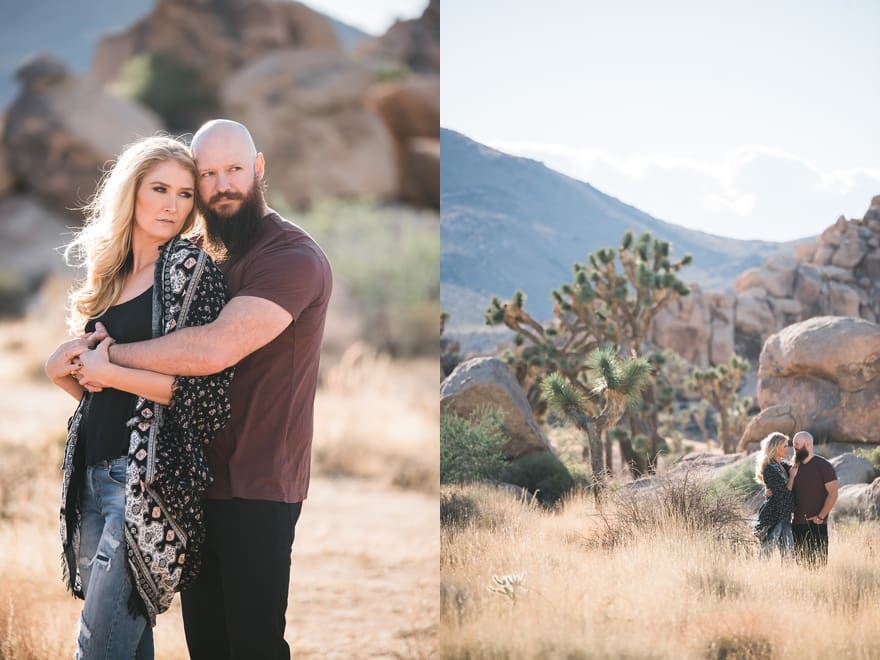 desert engagement session, randy and ashley engagement session