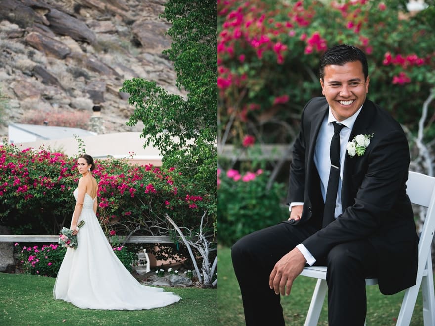 spencers palm springs wedding, randy and ashley weddings, spencers wedding, palm springs florist