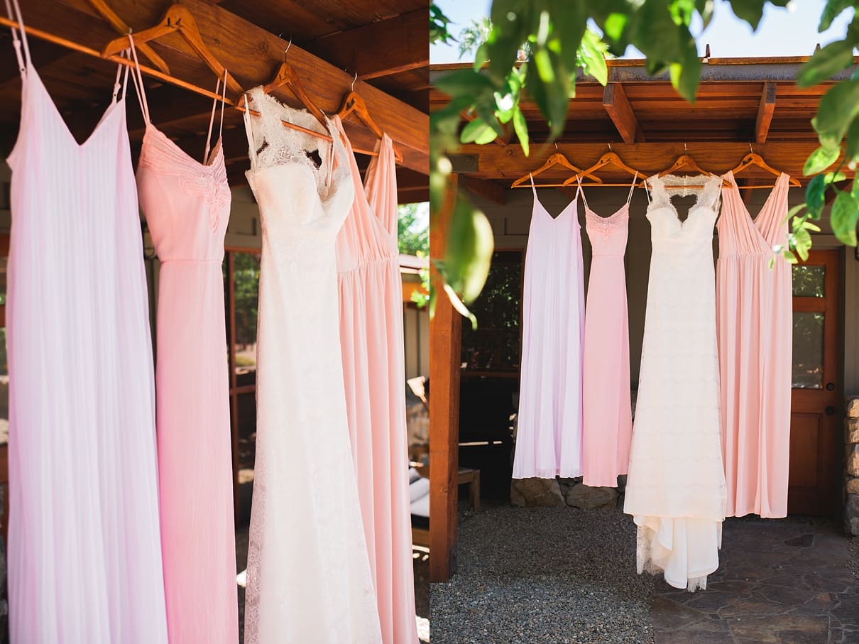 mismatched bridesmaid dresses, bohemian bridesmaid dresses, sparrows lodge wedding, palm springs wedding