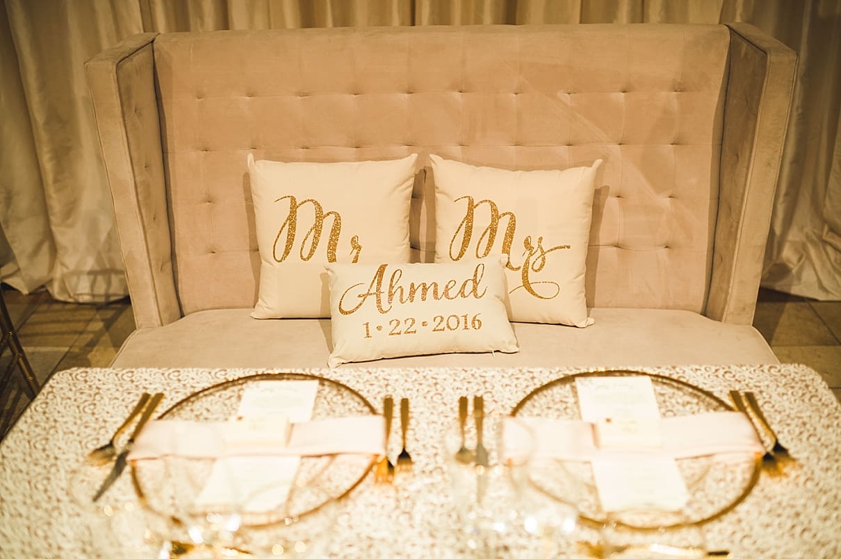 randy and ashley weddings, east bay wedding, casa real ruby hill winery wedding, lindsay lauren events, decorative pillows at weddings, personalized pillows for weddings