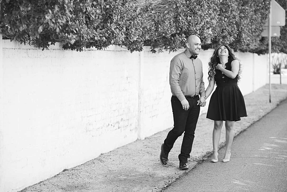 downtown palm springs engagement session, palm springs engagement photographer, movie colony palm springs, palm springs wedding photographers, rad weddings, randy and ashley