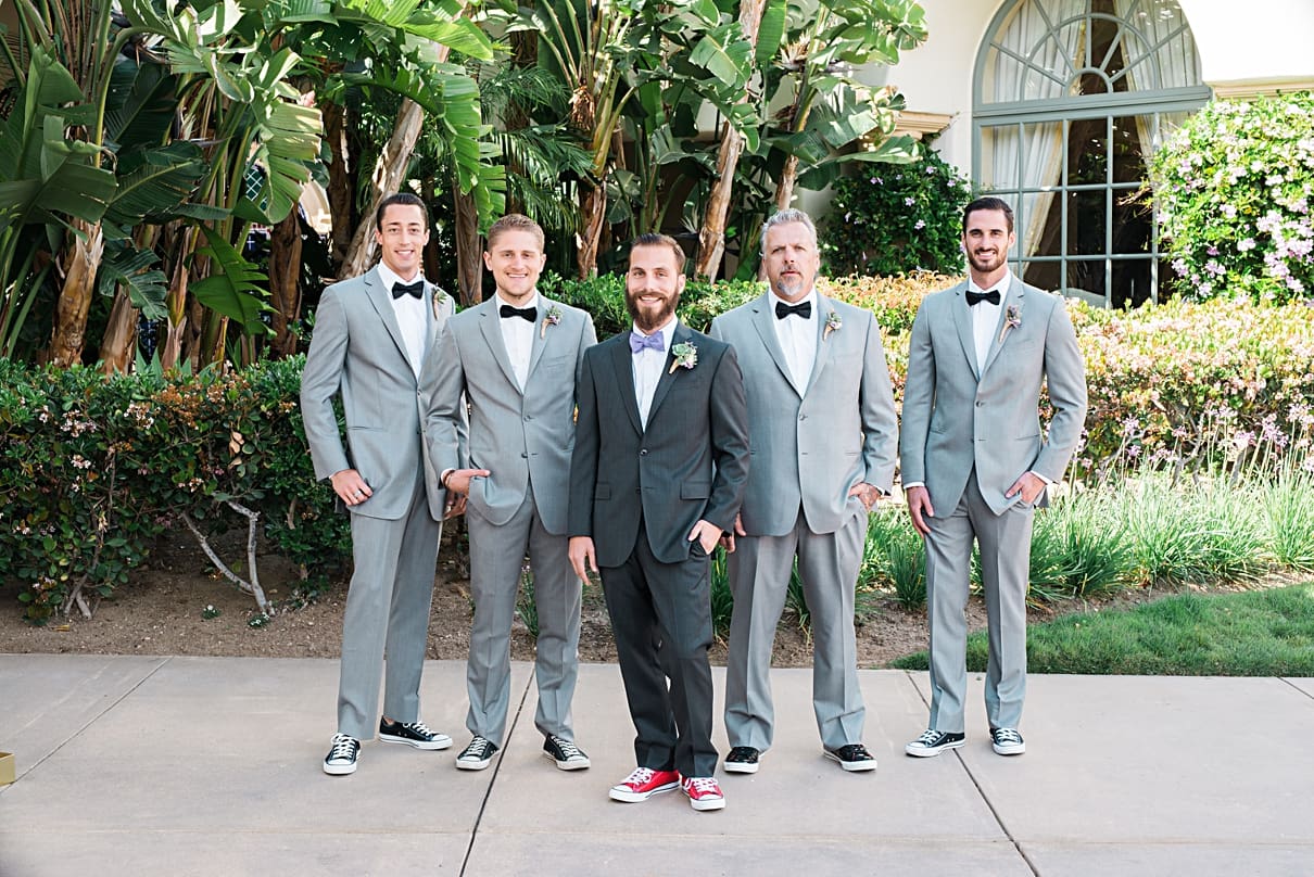 all grey groomsmen