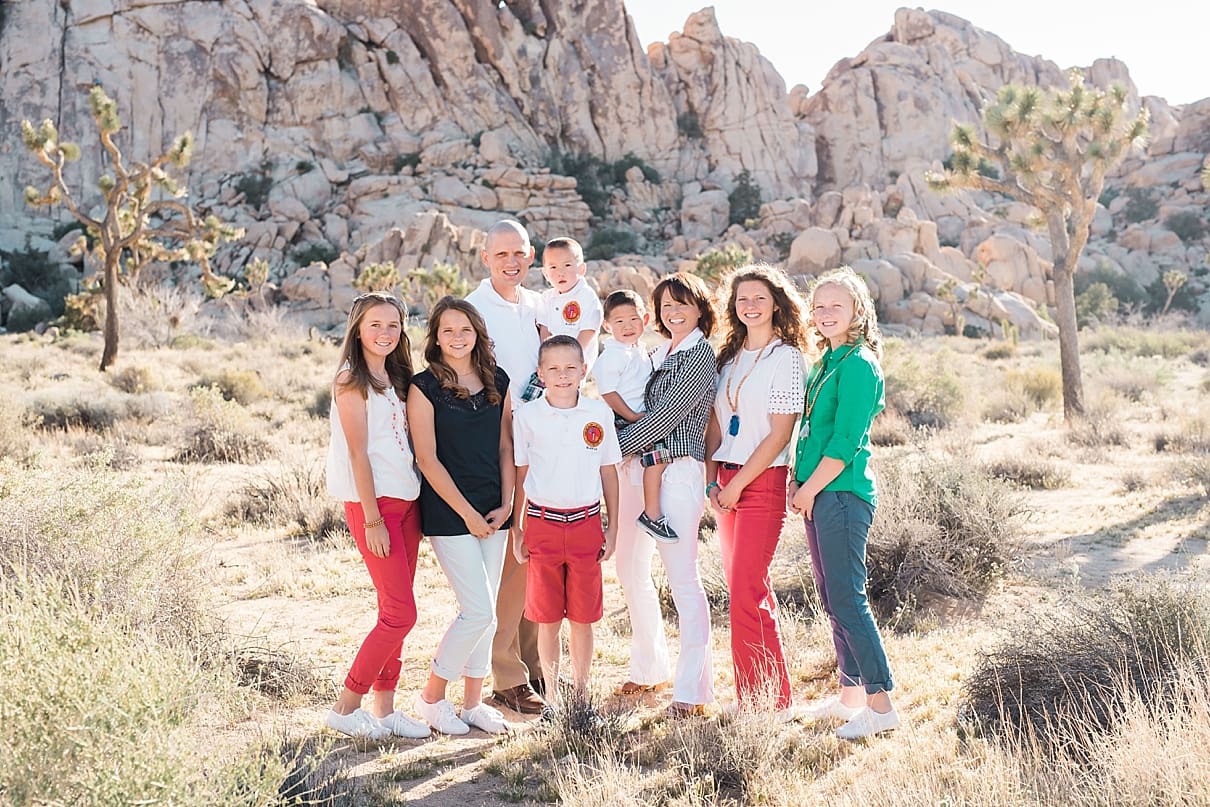 joshua tree family session, red thread session