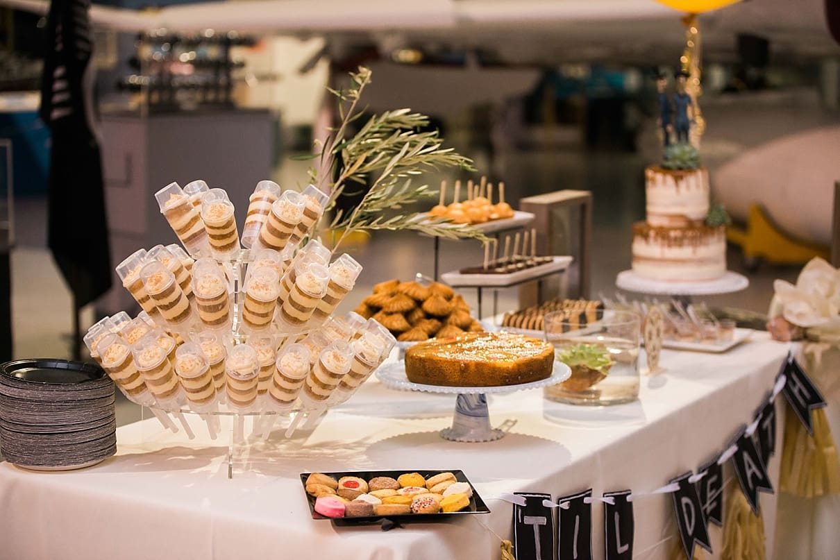 assorted desserts for weddings