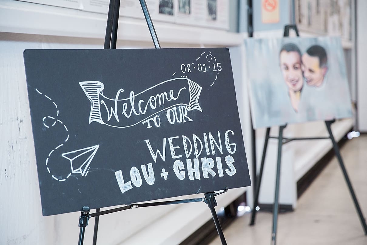 wedding reception signs, DIY wedding signage, DIY chalkboard wedding sign