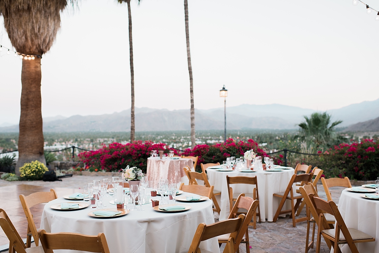 the events department palm springs wedding