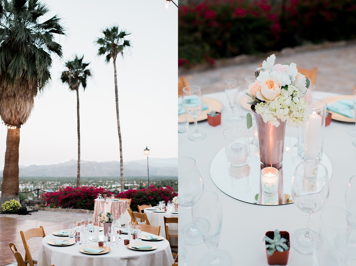 palm springs odonnell house wedding
