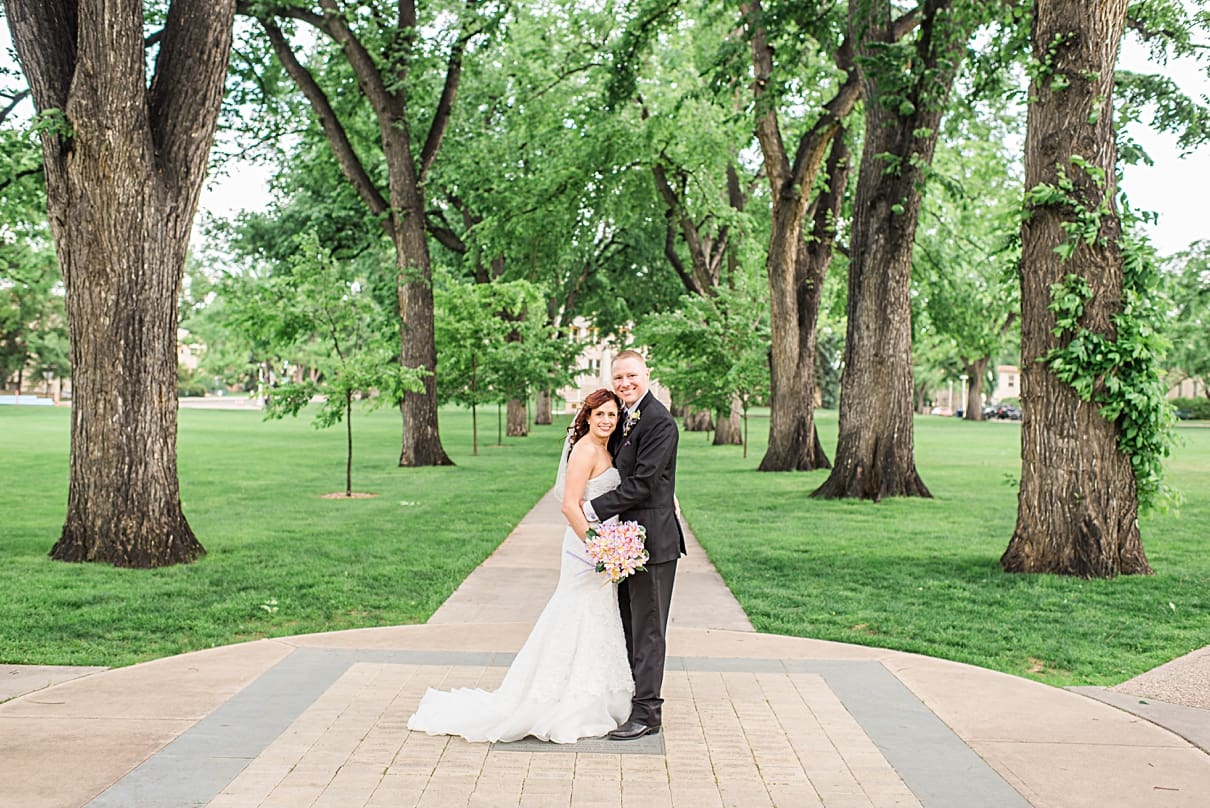 colorado state university wedding at the oval, oval weddings CSU, fort collins wedding