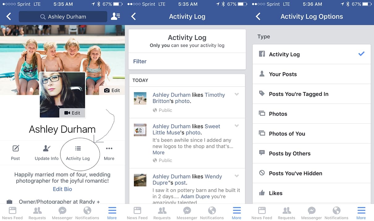 how to approve facebook tags from facebook mobile