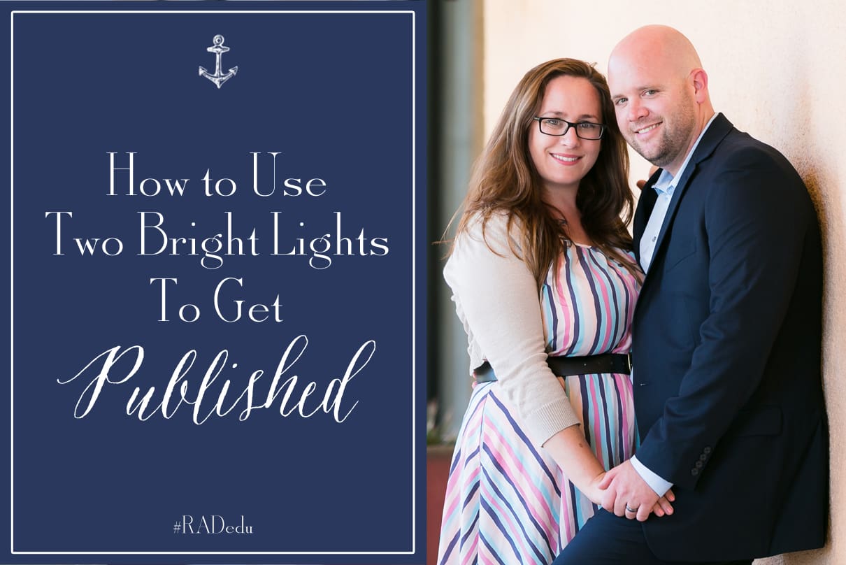 how to get published using two bright lights
