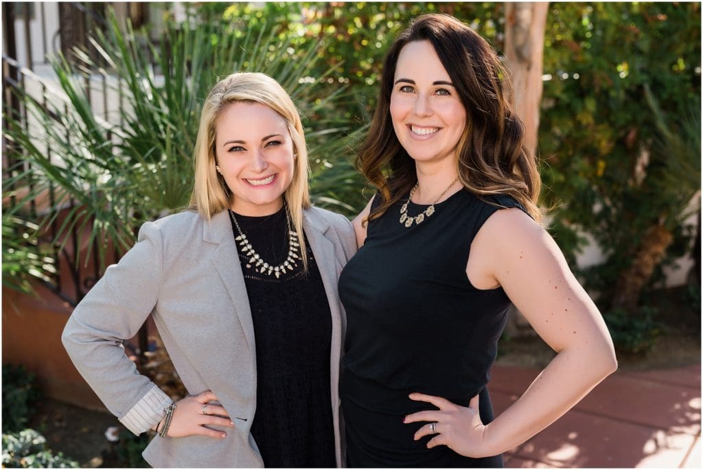 Emma Seitz and Sarah Bond of Grace and Gold Events