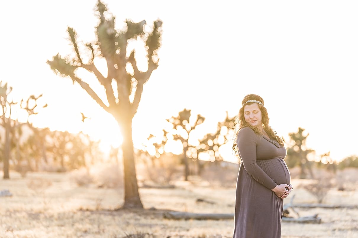 Joshua Tree maternity photos, desert maternity photos, desert pregnancy photos