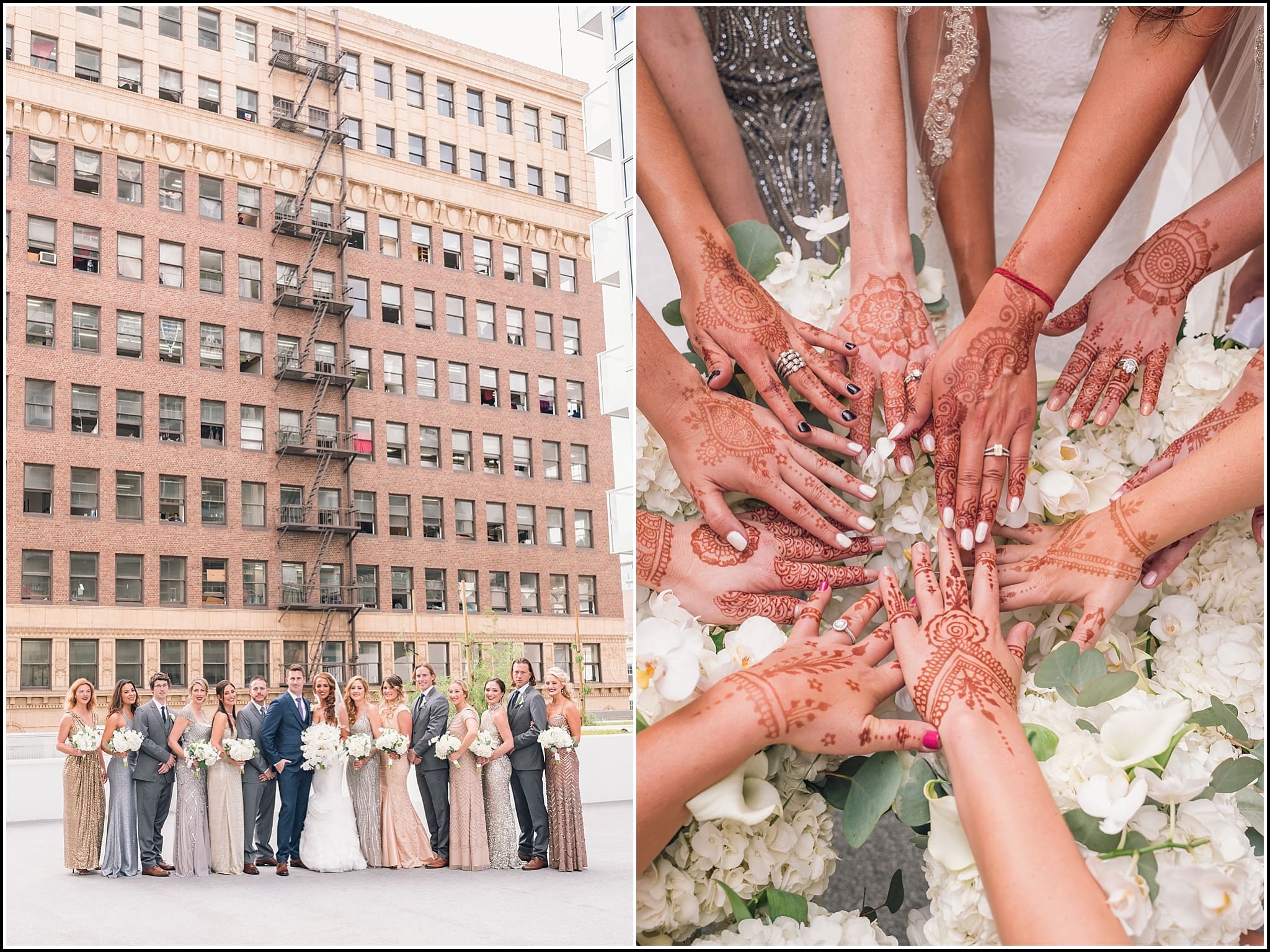  favorite wedding images 2016, wedding photos from 2016, our favorite wedding photos, downtown LA wedding, bridal henna