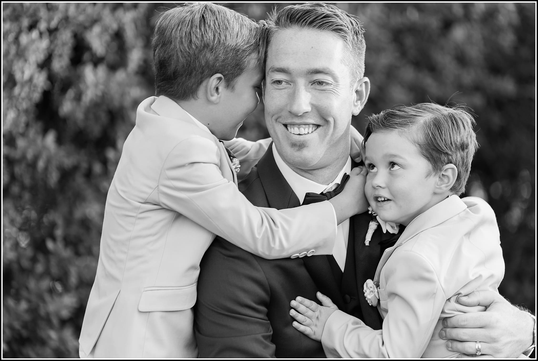  favorite wedding images 2016, wedding photos from 2016, our favorite wedding photos, father and sons portrait, groom and sons portrait