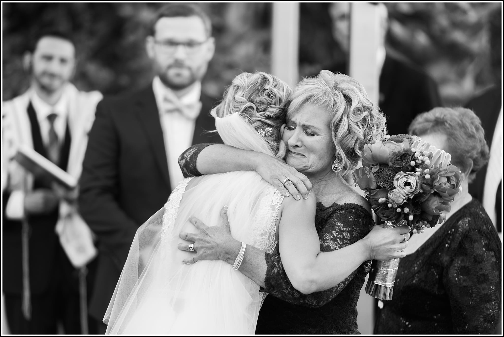 favorite wedding images 2016, wedding photos from 2016, our favorite wedding photos, mom giving away daughter, emotional mother of the bride photo, spencers palm springs wedding