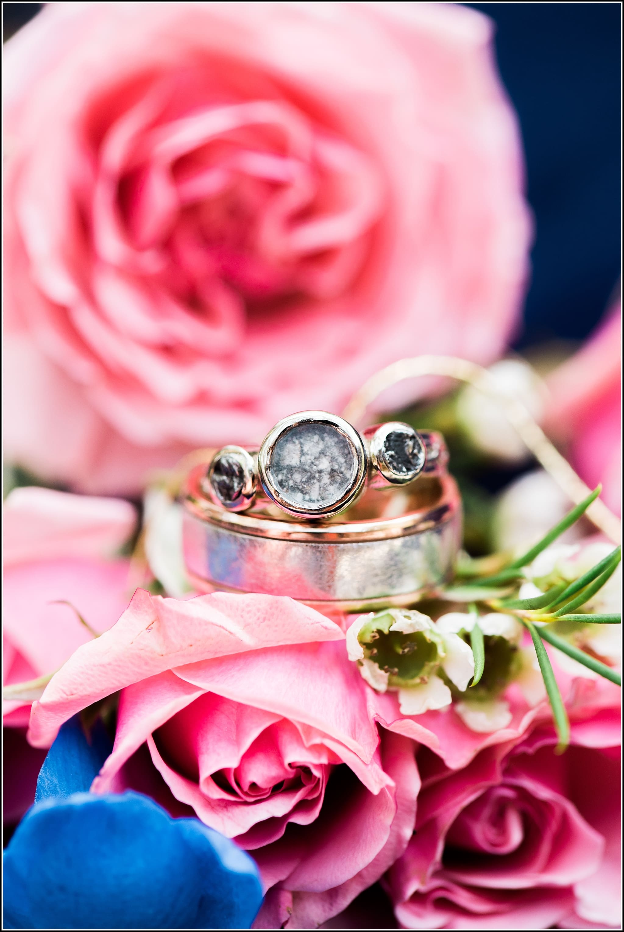 moon and stars ring, cosmic wedding ring, favorite wedding images 2016, wedding photos from 2016, our favorite wedding photos