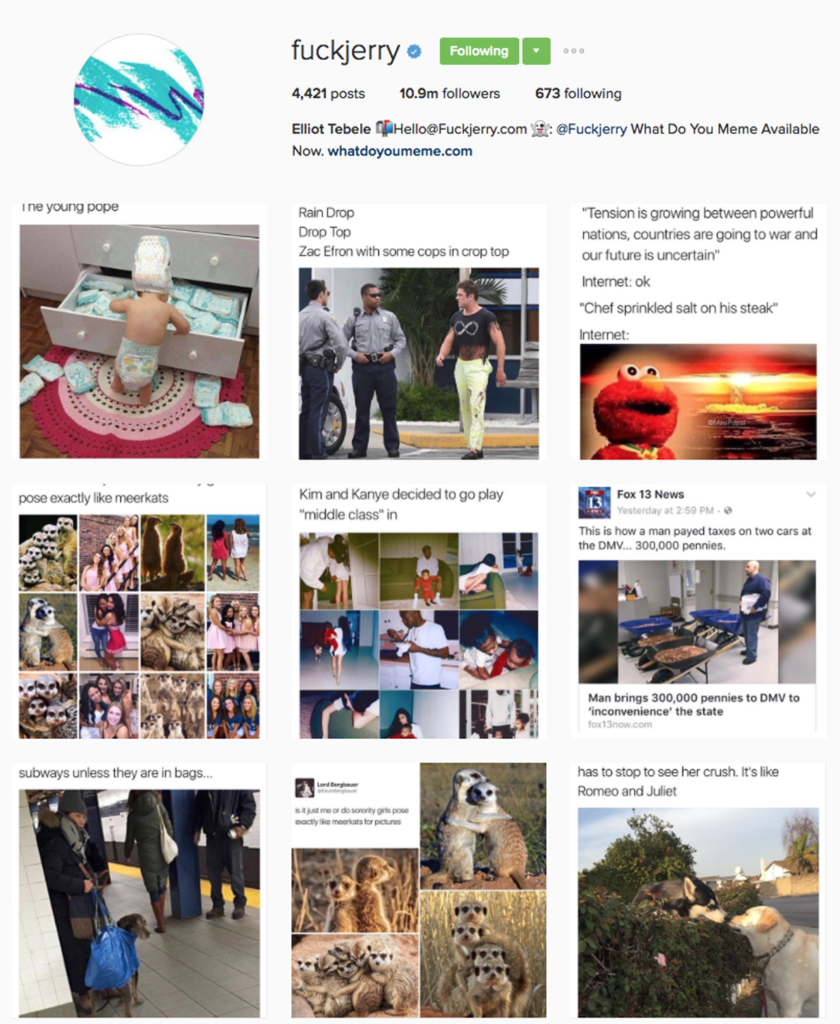 fuckjerry instagram, 5 Instagram Accounts You Should be Following