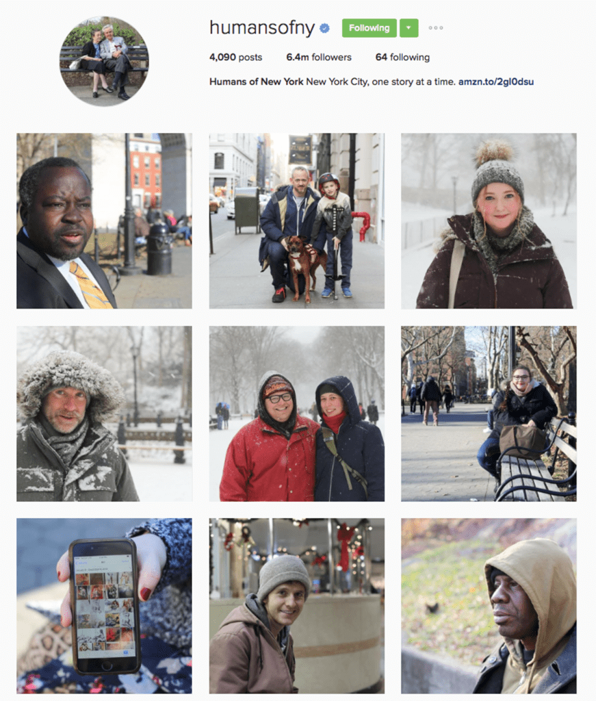 humans of new york instagram, 5 Instagram Accounts You Should be Following