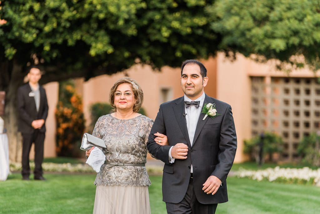 persian wedding groom entrance