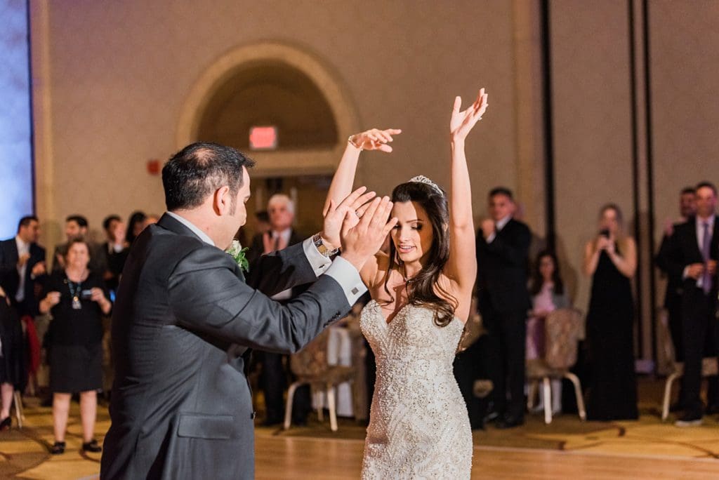 persian wedding reception dancing