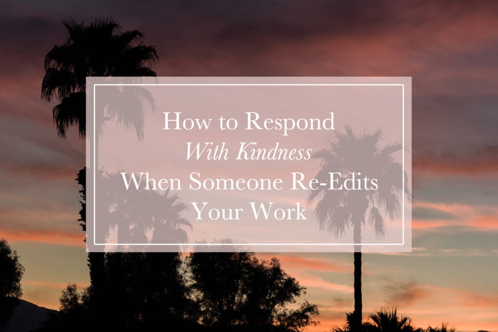 How to Respond When Someone Re-Edits Your Photos