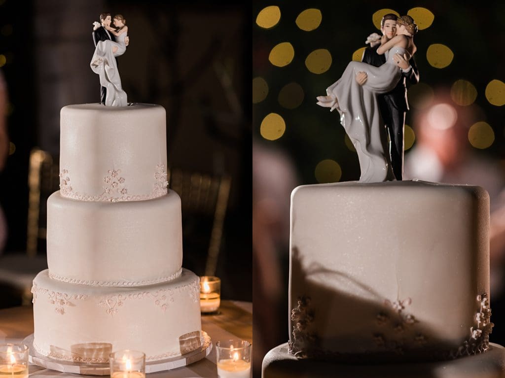 pastry swan wedding cake