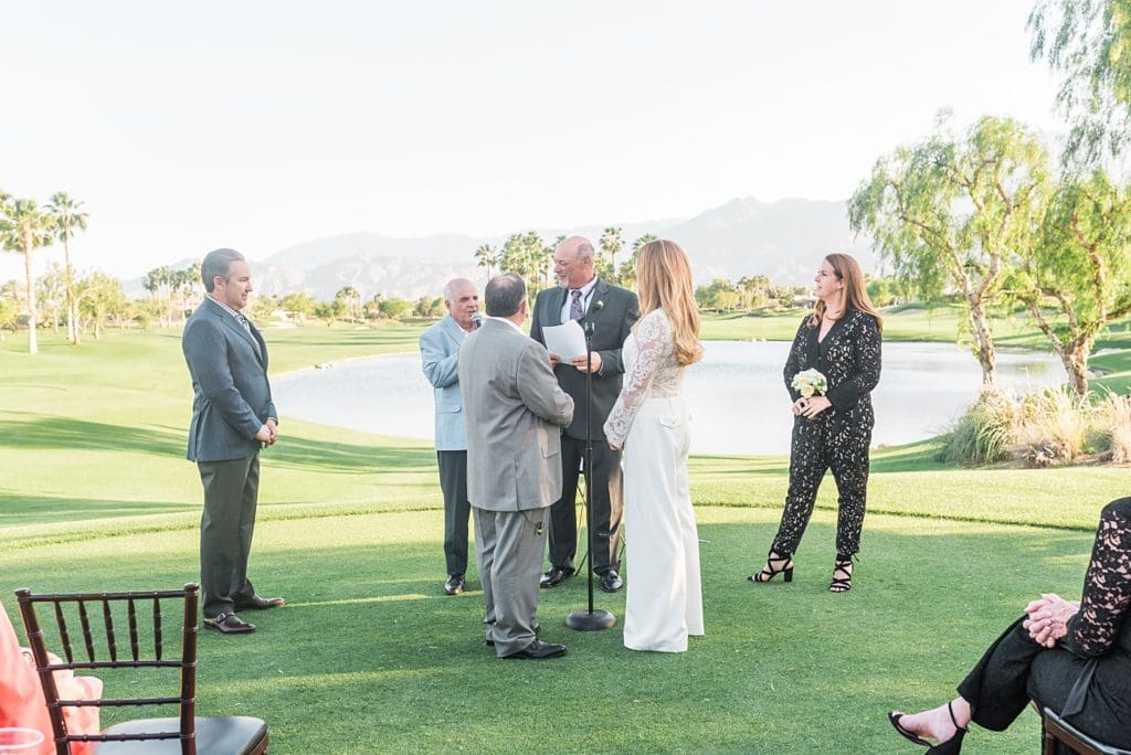 hideaway golf club wedding ceremony