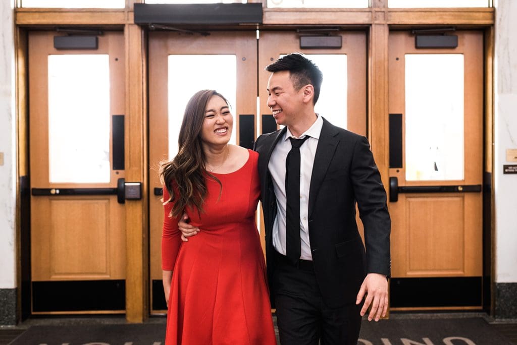 Union Station Engagement Session in Denver