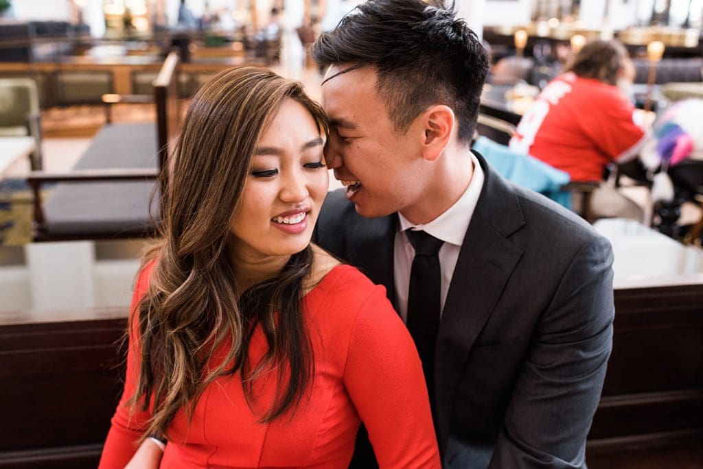 Union Station Engagement Session in Denver