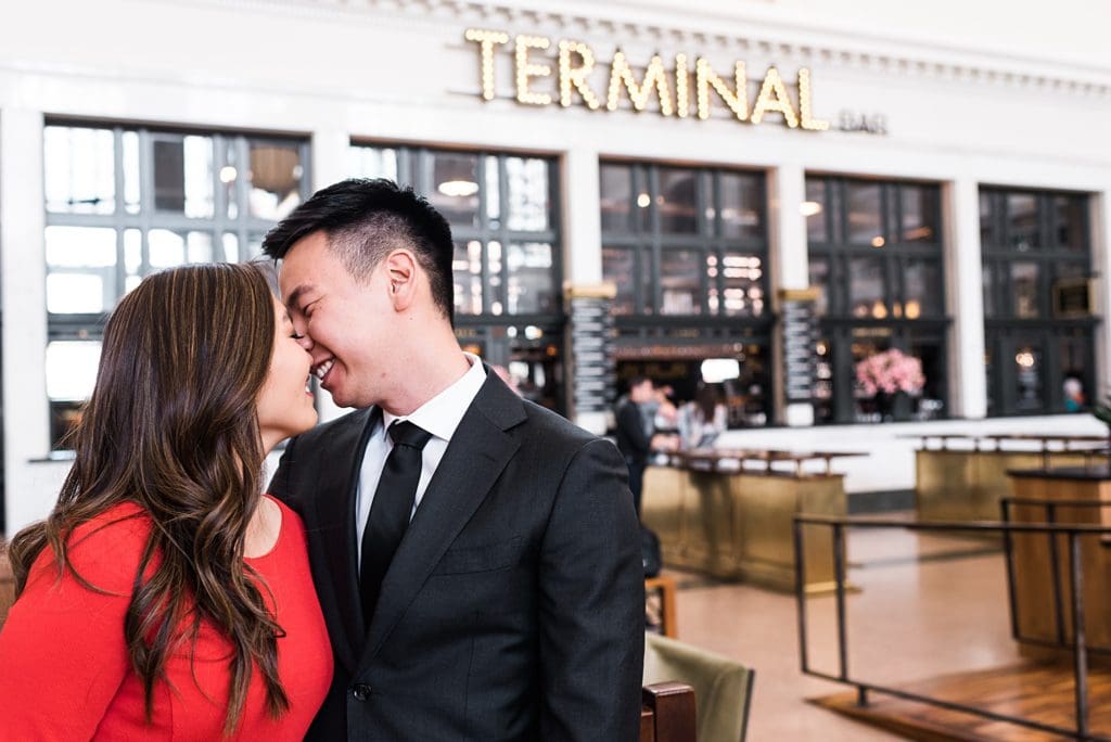 Union Station Engagement Session in Denver