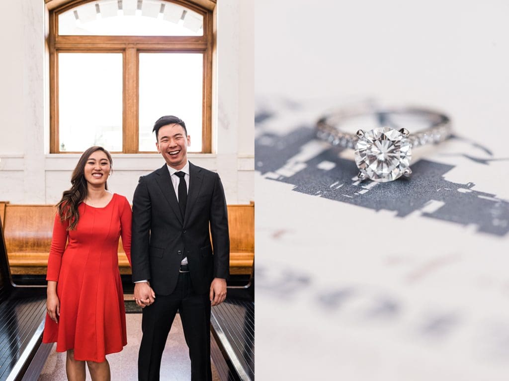 Union Station Engagement Session in Denver