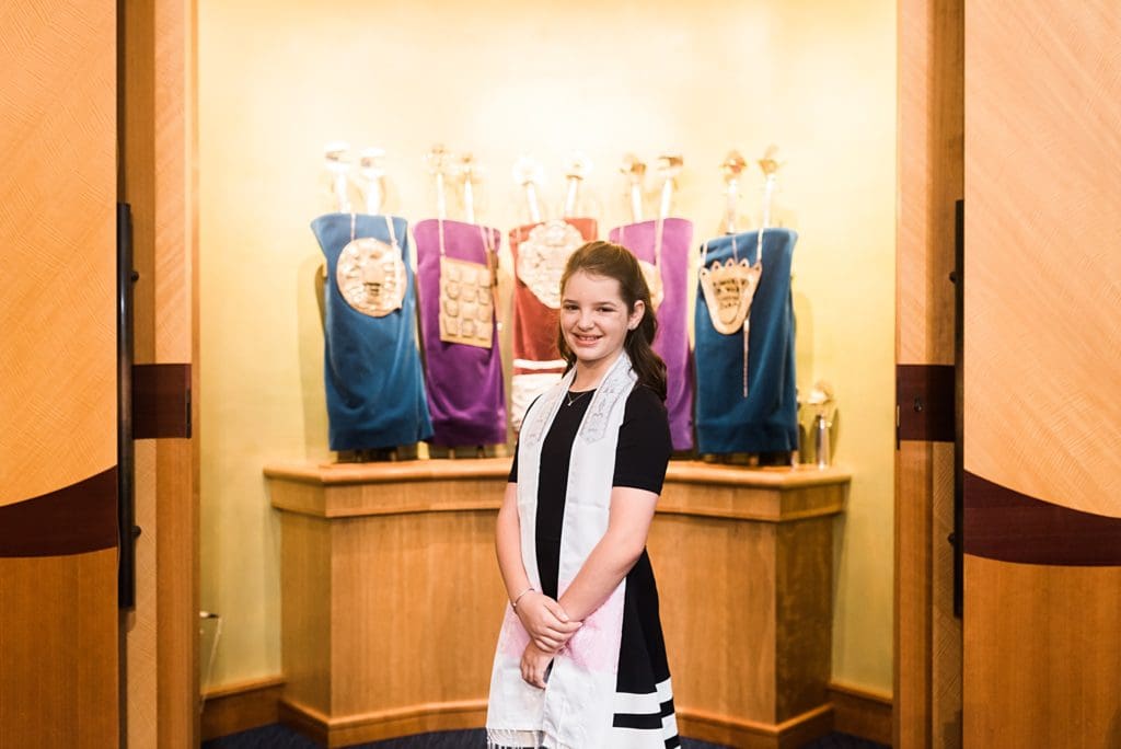 bat mitzvah in the ark of the temple
