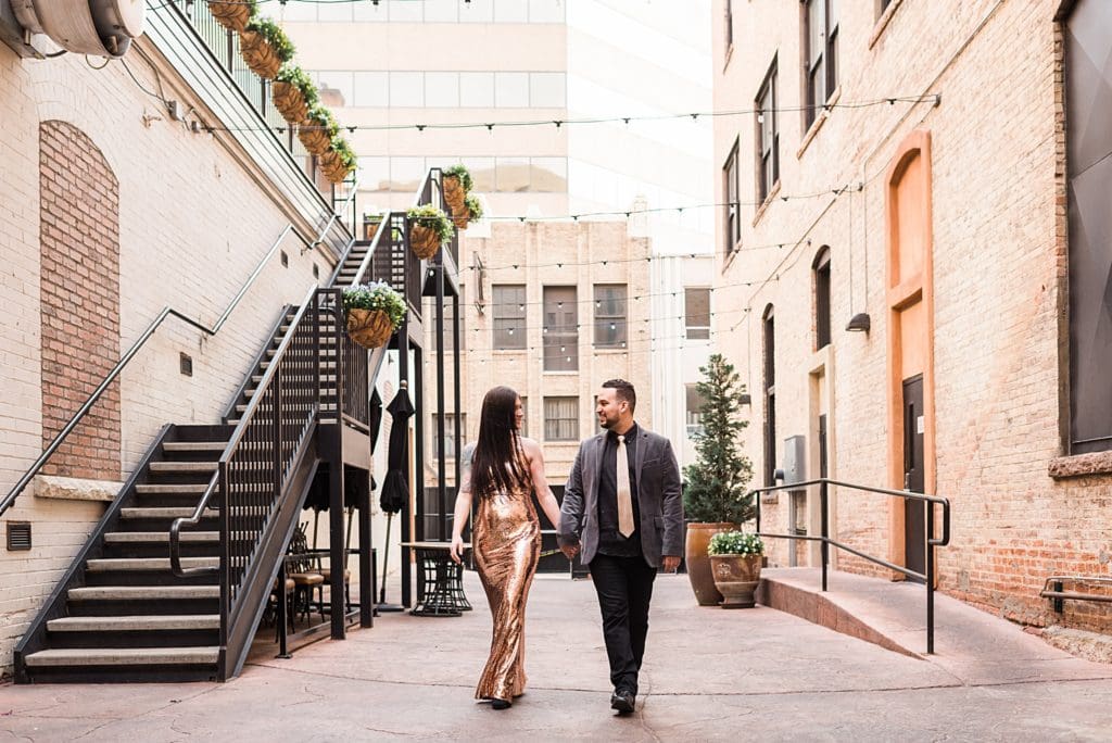 Engagement Session at the Mining Exchange Hotel